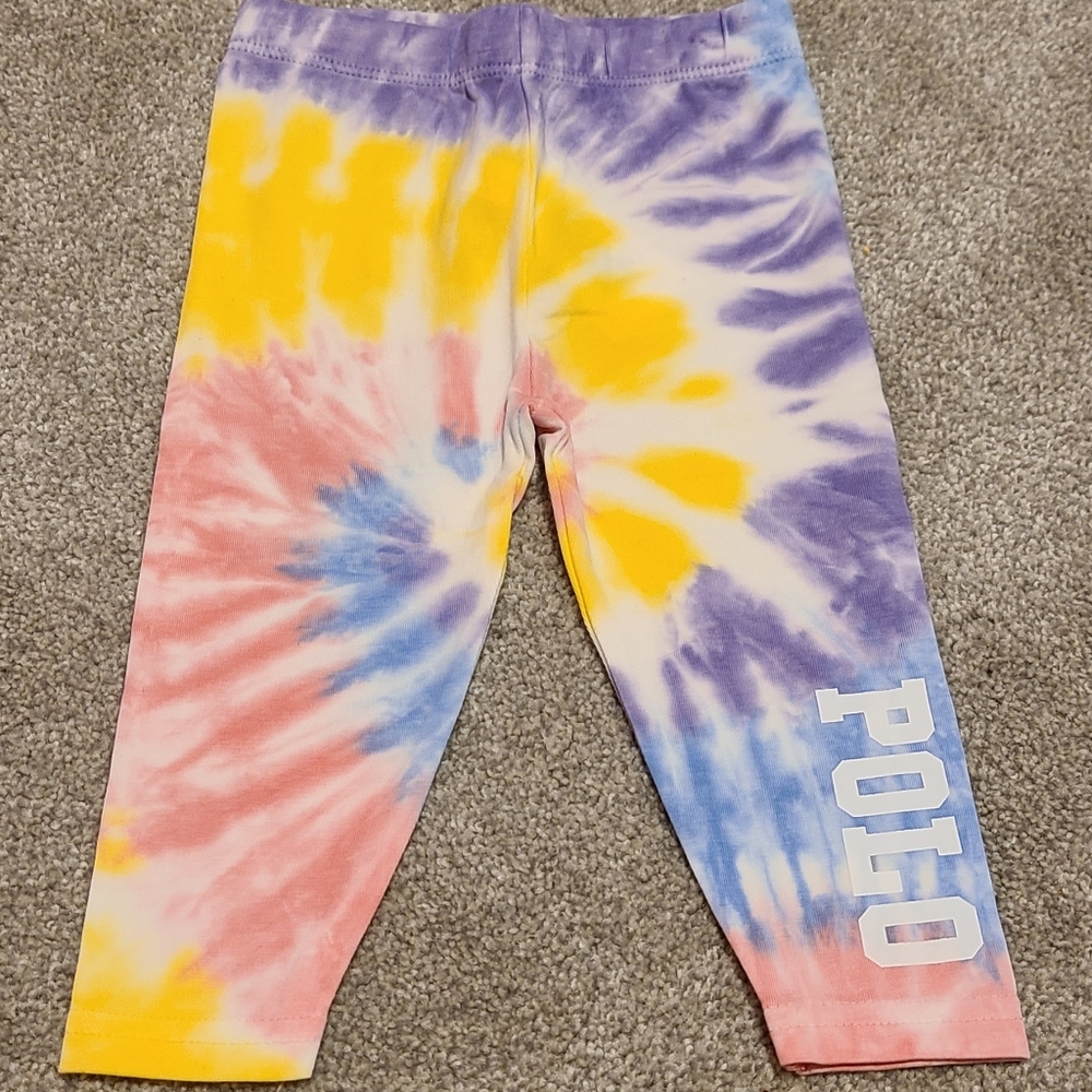 Polo Ralph Lauren infant tie dye pants Sz 9 months